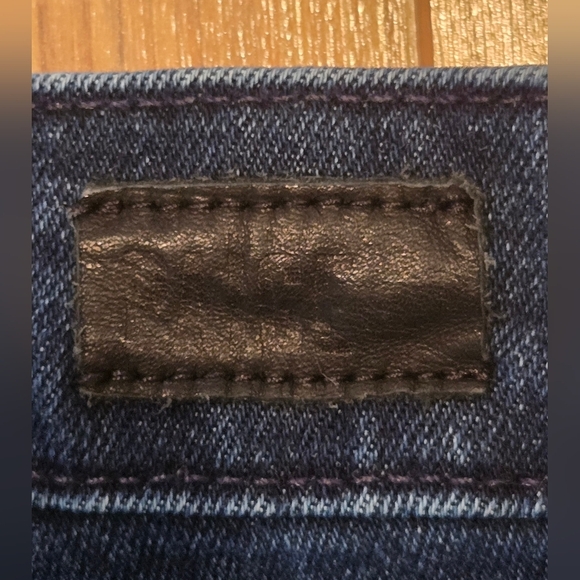 Paige Dark Blue Women's Jeans - Picture 9 of 10